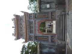 Restored gate to the tomb of Tu Duc's wife