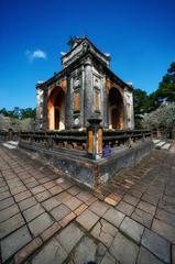 Hue Citadel along Perfume River in Vietnam