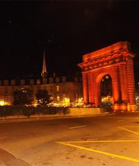 Porte de Bourgogne in Bordeaux, France