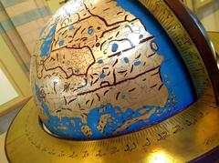 Al-Idrisi's World Map engraved on a silver plate