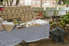 market outside Konark Sun temple district