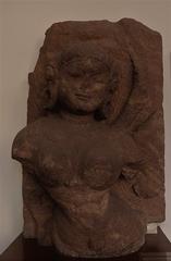 Female stone bust from 13th-century Eastern Ganga dynasty, Odisha