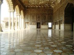 Sheesh Mahal (Mirrors Palace) in Lahore Fort, Pakistan