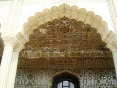 Sheesh Mahal (Mirrors Palace) in Lahore Fort, Pakistan