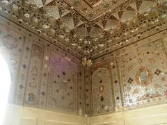 Sheesh Mahal (Mirrors Palace) at Lahore Fort in Pakistan