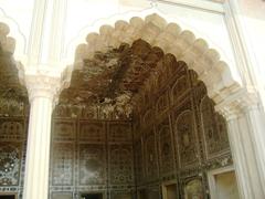 Sheesh Mahal at Lahore Fort in Pakistan