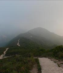 Dragon's Back trail in Shek O Country Park, Hong Kong