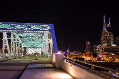 Nashville skyline at night