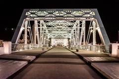 Nashville cityscape at night