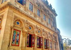 Windows of Shinde Chhatri in Pune, India