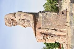 Colossi of Memnon statue in 2015