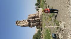 Colossi of Memnon in Egypt