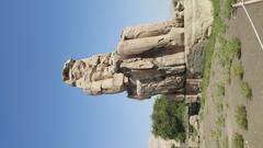 Colossi of Memnon statues in Egypt