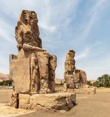 Colossi of Memnon in Luxor, Egypt