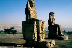 Colossi of Memnon in Luxor, Egypt