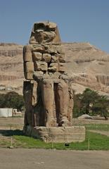 Colossi of Memnon statues in Egypt