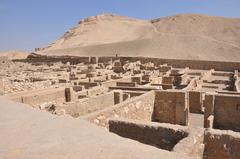 Deir el-Medina site in Luxor, Egypt