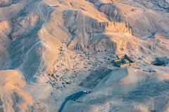 Deir el-Medina archeological site in Luxor, Egypt