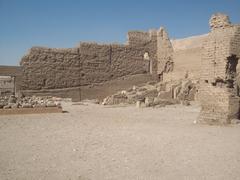 Coptic Church at Deir el-Medina in Egypt