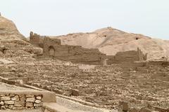 ancient artisans' village of Deir el-Medina near Luxor, Upper Egypt