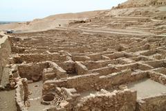 Deir el-Medina ancient artisans' village near Luxor