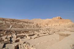 Deir el-Medina archaeological site in Luxor