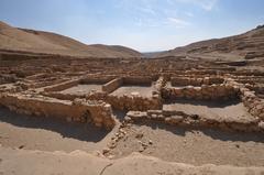 Deir el-Medina archaeological site in Luxor, Egypt