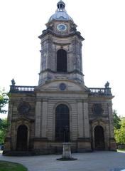 Birmingham Cathedral and Bishop Gore Statue