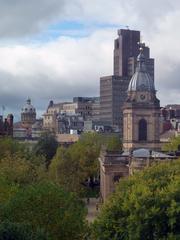 Skyline of Birmingham from House of Fraser