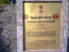 Notice at Konark Sun Temple, a world heritage monument