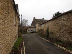 Chaucer's Lane in Woodstock, Oxfordshire