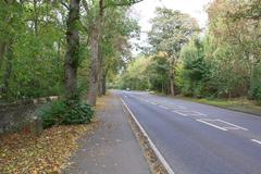 A44 approaching Woodstock from the southeast