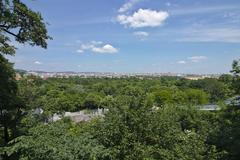 Schönbrunn Tiergarten in Hietzing, Vienna, on a clear day in May 2018