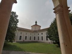 interior view of the Rotonda della Besana, a former church dedicated to San Michele now used as an exhibition space