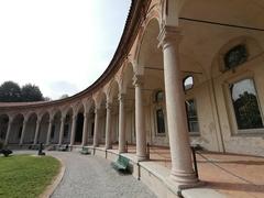 interior colonnade of Rotonda della Besana