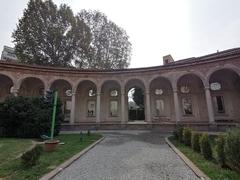 Interior view of the Rotonda della Besana colonnade