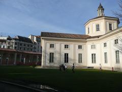 Rotonda della Besana, former church of San Michele ai nuovi sepolcri side view