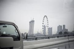 Singapore Flyer with Thai Prime Minister and delegation at APEC CEO Summit 2009