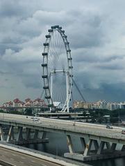 The iconic Singapore Flyer