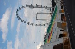 Marina Bay Floating Platform and Singapore Flyer