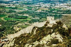 Castelo dos Mouros in Serra de Sintra, Cascais