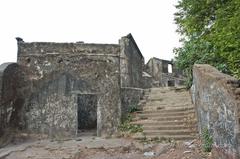 Sion Fort landscape view