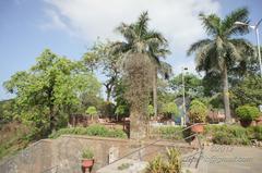 View of Sion Fort with greenery