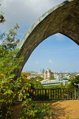 View of Sion Fort in Mumbai