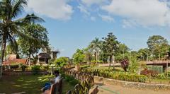 View of Sion Fort in Mumbai, India with scenic surroundings