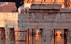 Temple of Antoninus and Faustina at sunset