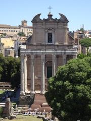 Temple of Antoninus and Faustina in Roman Forum, Rome