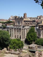 Temple of Antoninus and Faustina in Roman Forum, Rome