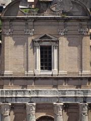 Temple of Antoninus and Faustina in the Roman Forum, Rome, Italy