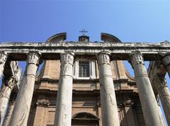 Temple of Antoninus and Faustina in Roman Forum, Rome